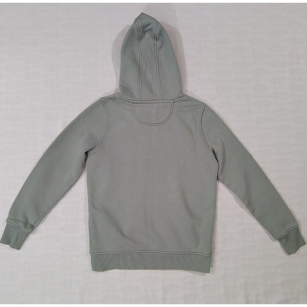 Carhartt Hoodie Sweatshirt Womens Size Small 4-6 Pullover Relaxed Fit Gray Green - Picture 4 of 15